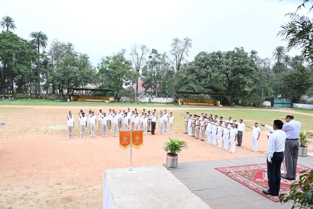  खेल दिवस पर आईएसए को शपथ दिलाई गई